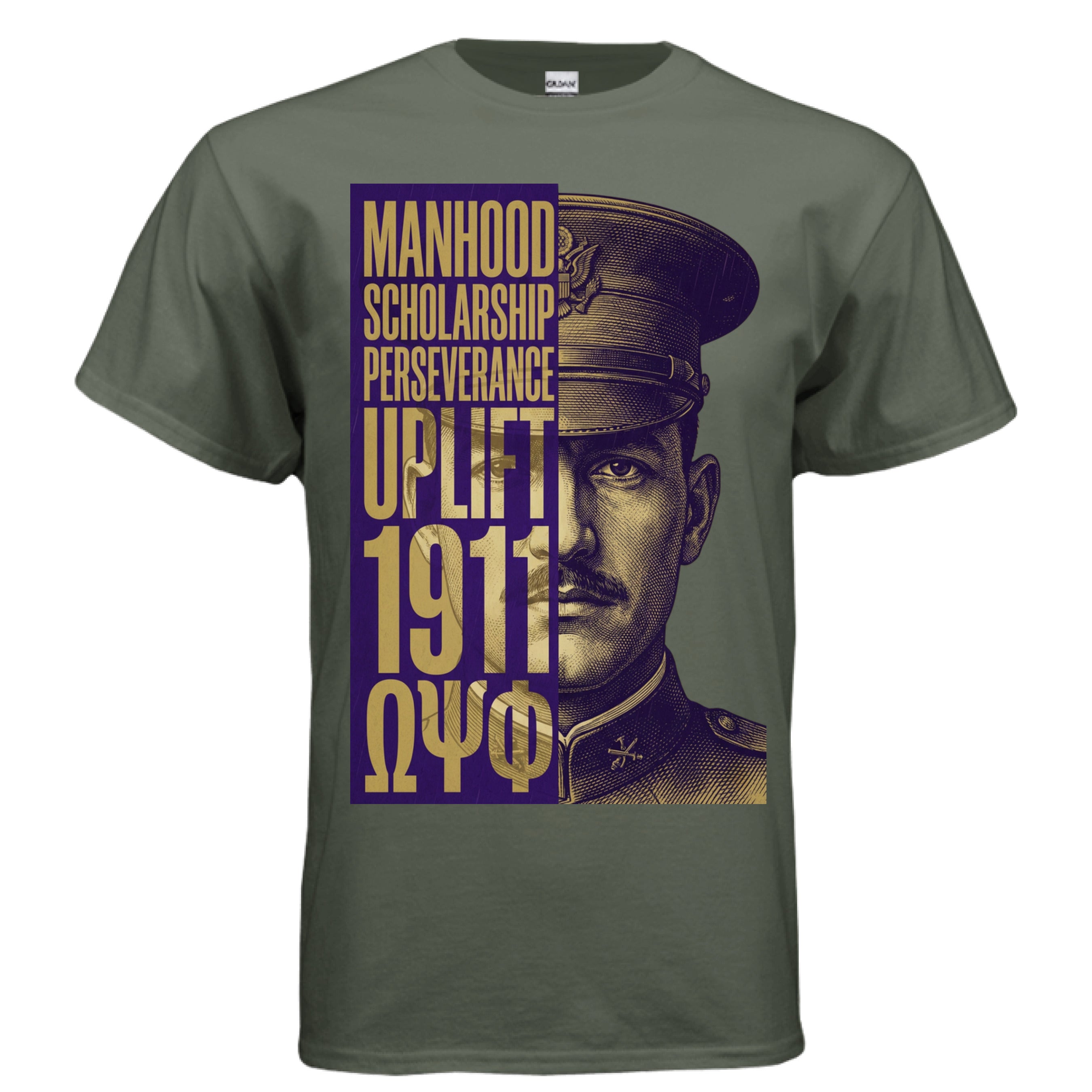 MILITARY GREEN - FRONT