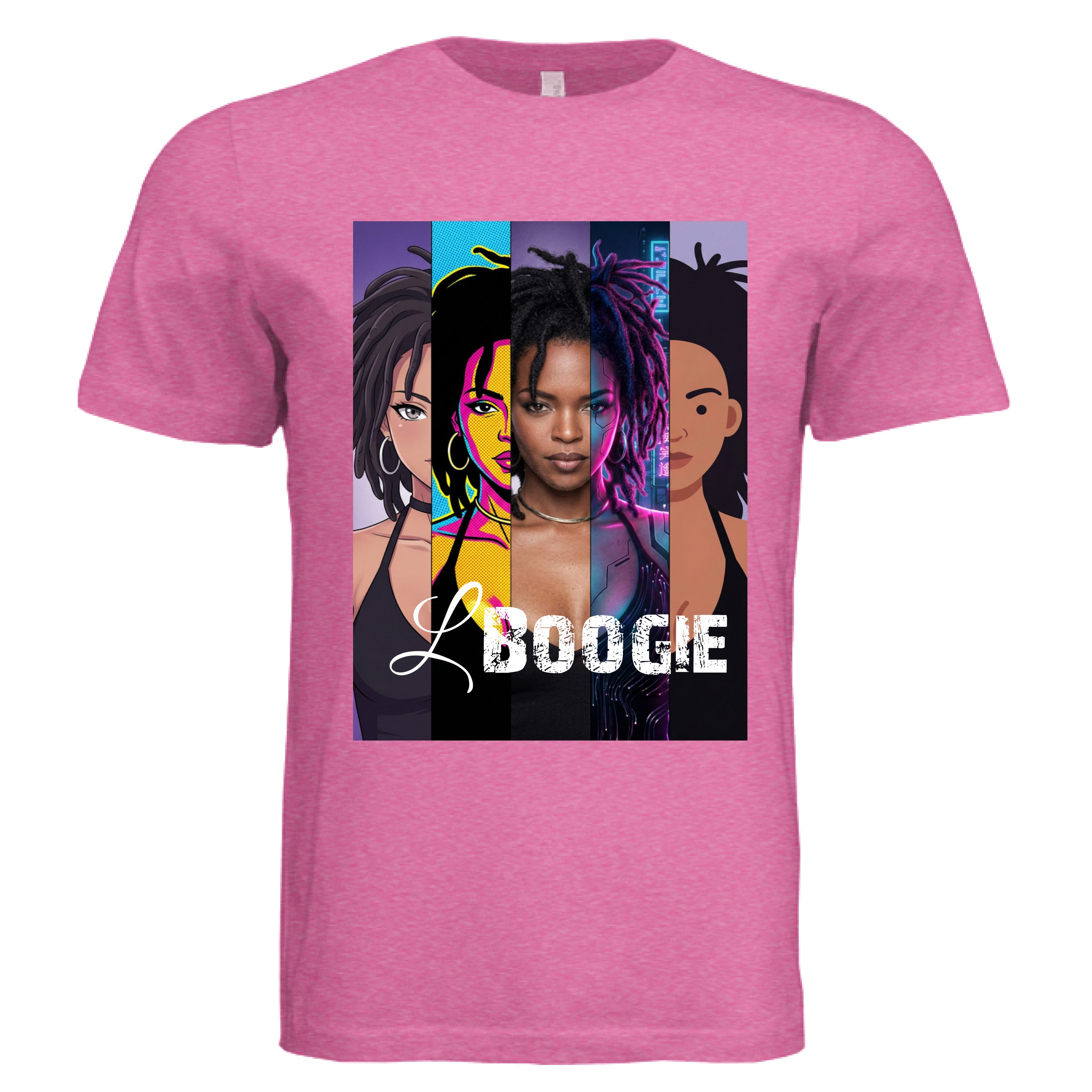 Charity Pink Triblend - FRONT