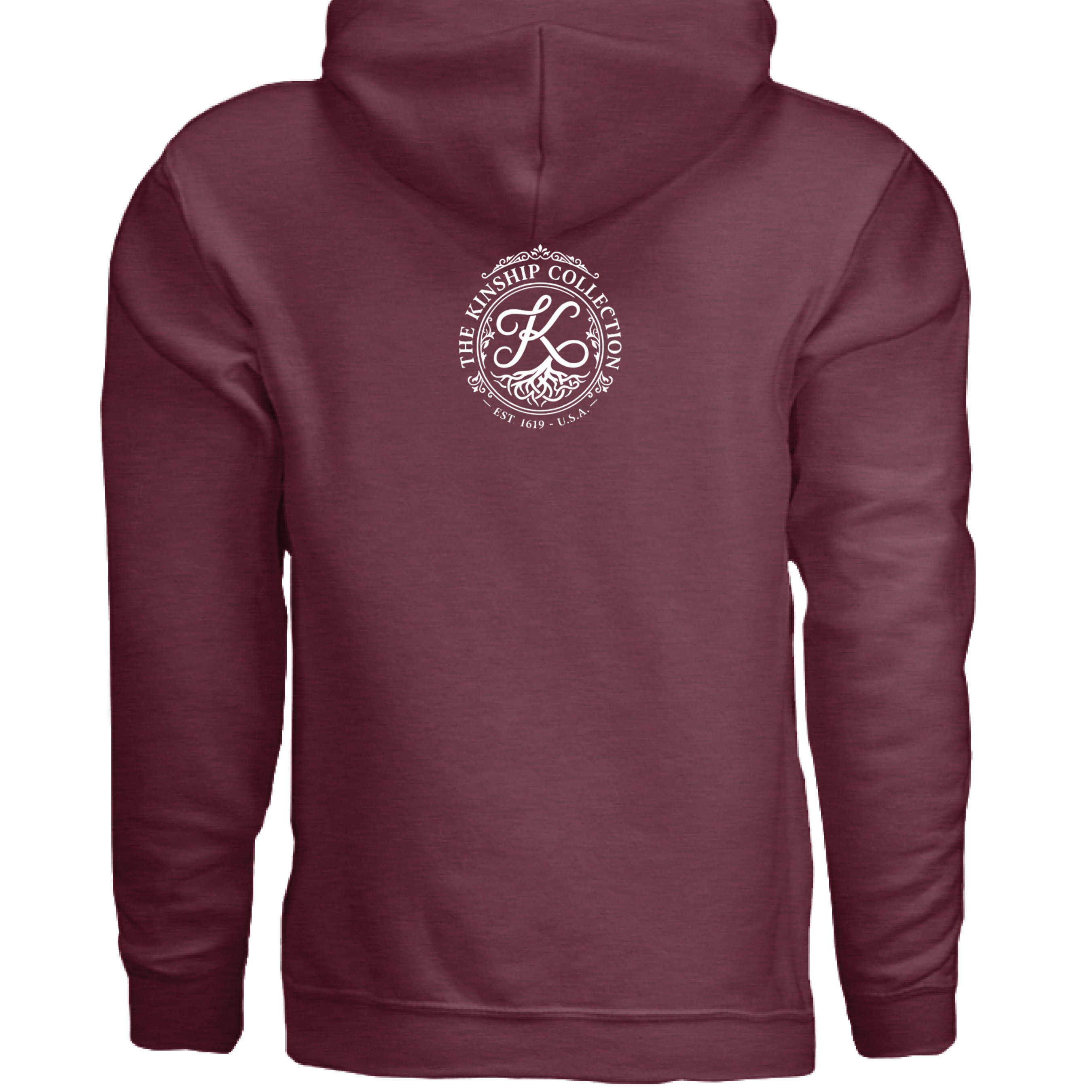 Heather Sport Dark Maroon - BACK