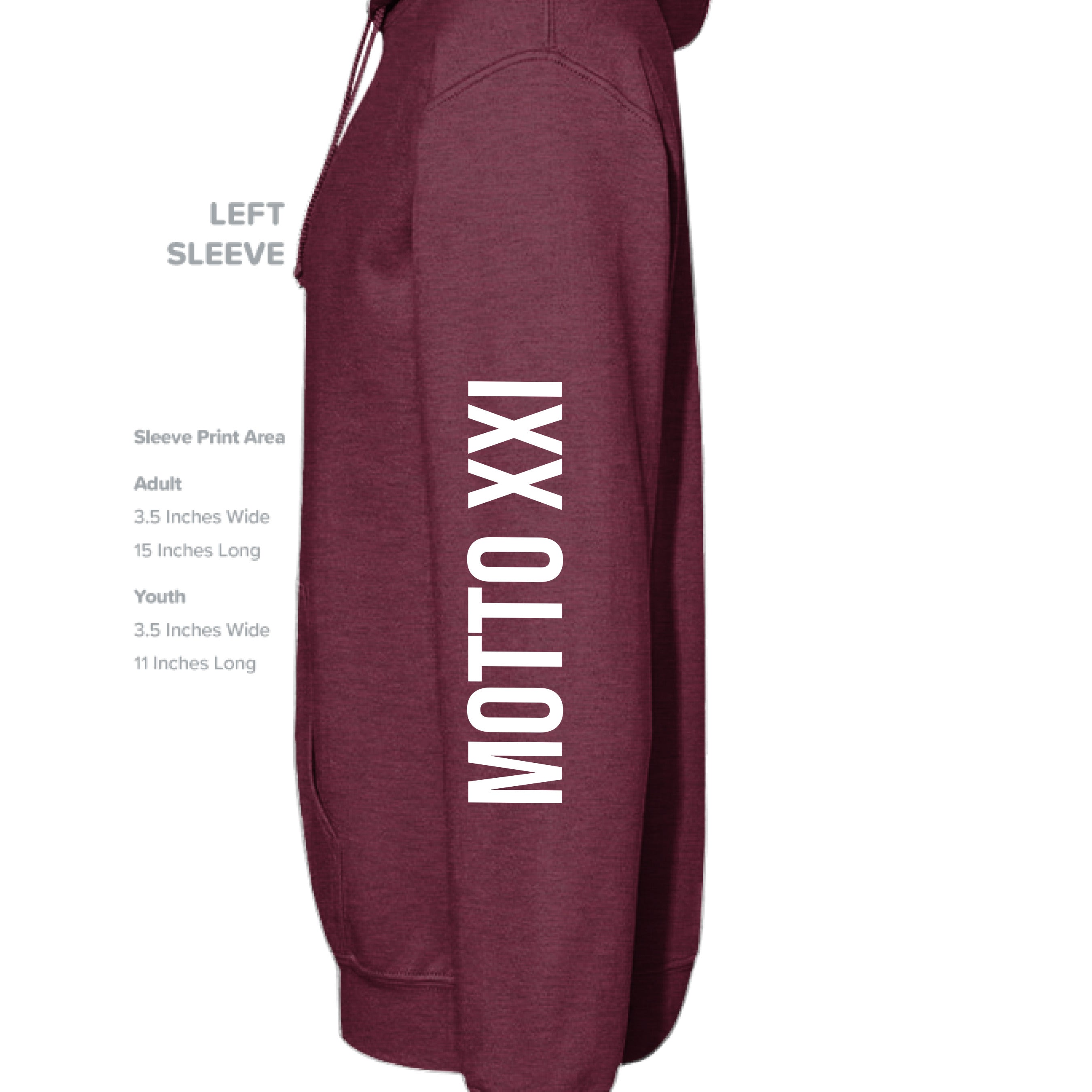 Heather Sport Dark Maroon - SLEEVE_LEFT