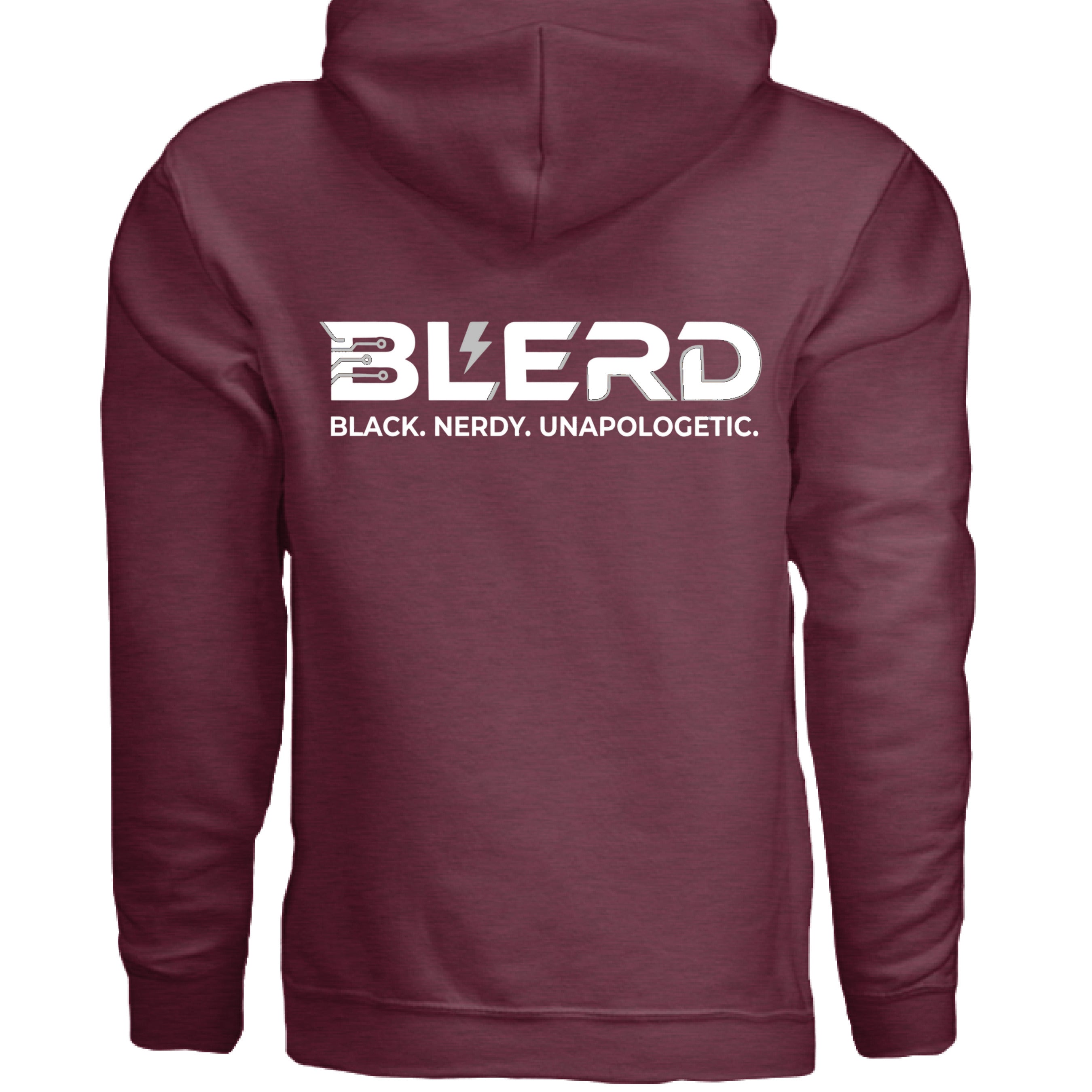 Heather Sport Dark Maroon - BACK