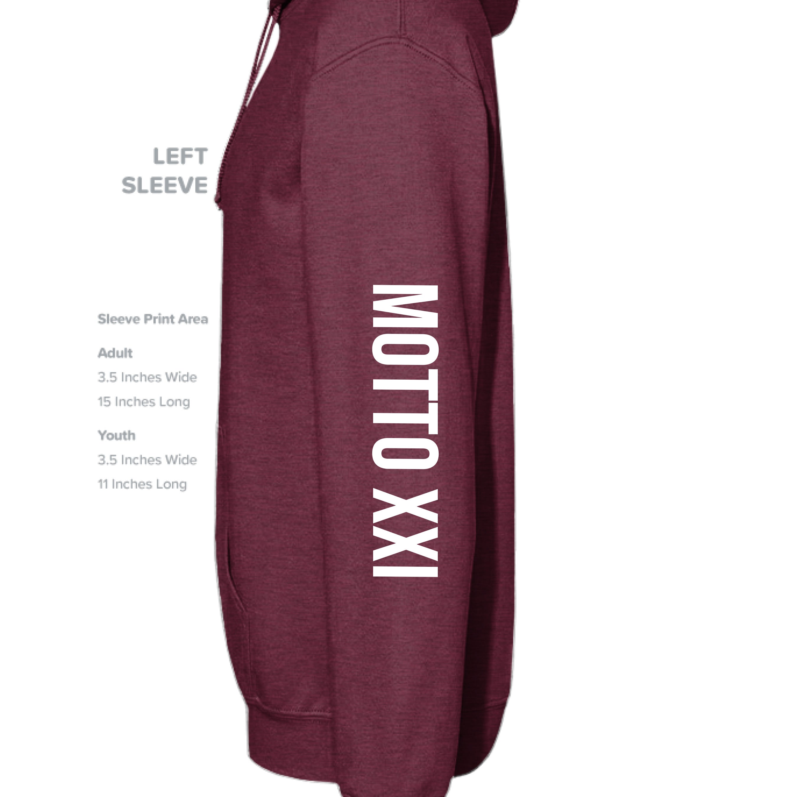 Heather Sport Dark Maroon - SLEEVE_LEFT