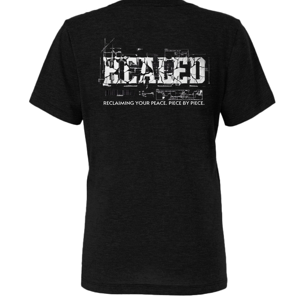 SOLID BLK TRIBLEND - BACK