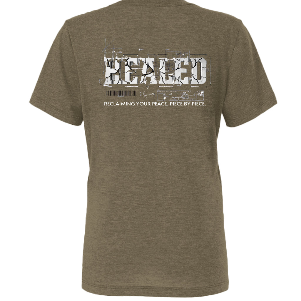 OLIVE TRIBLEND - BACK