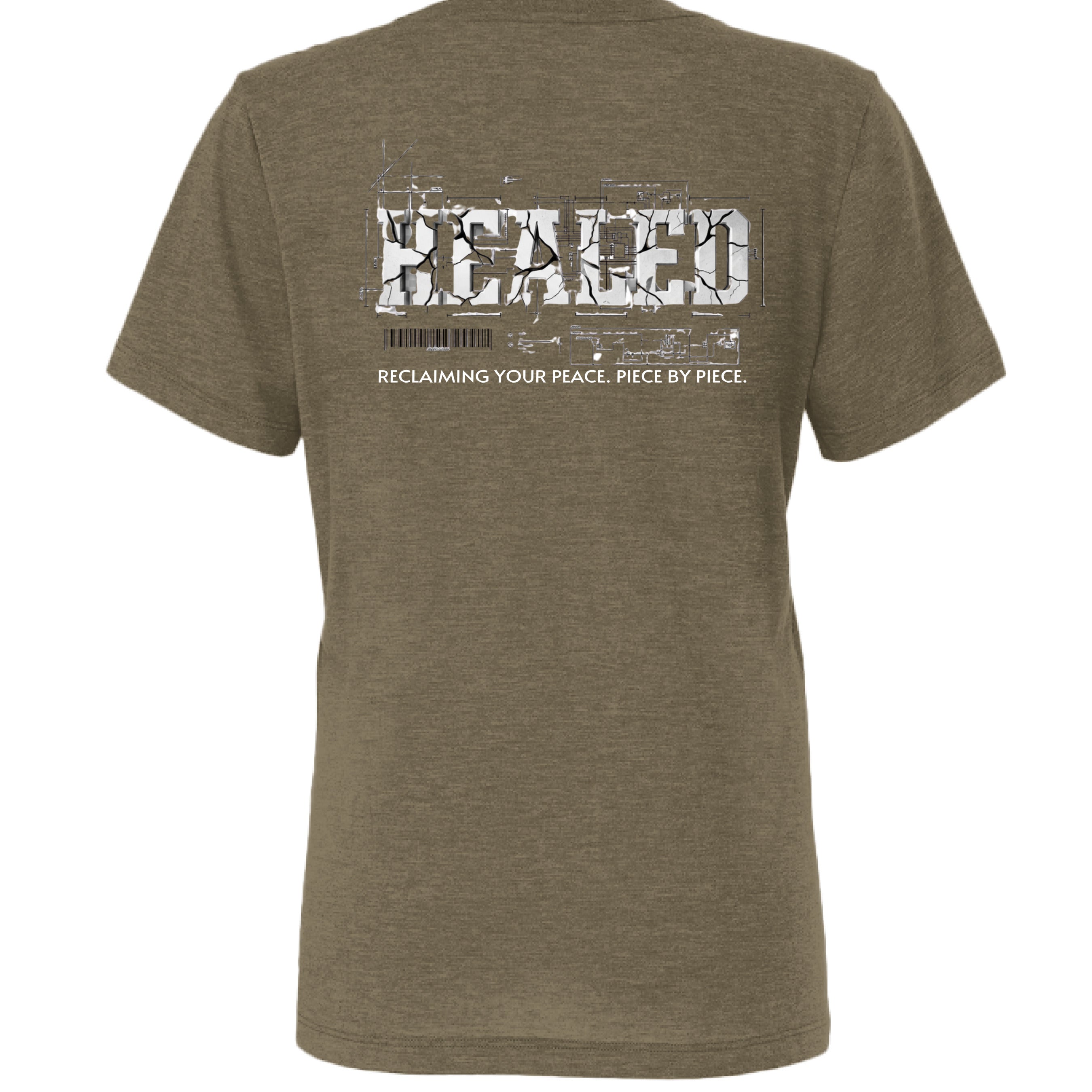 OLIVE TRIBLEND - BACK