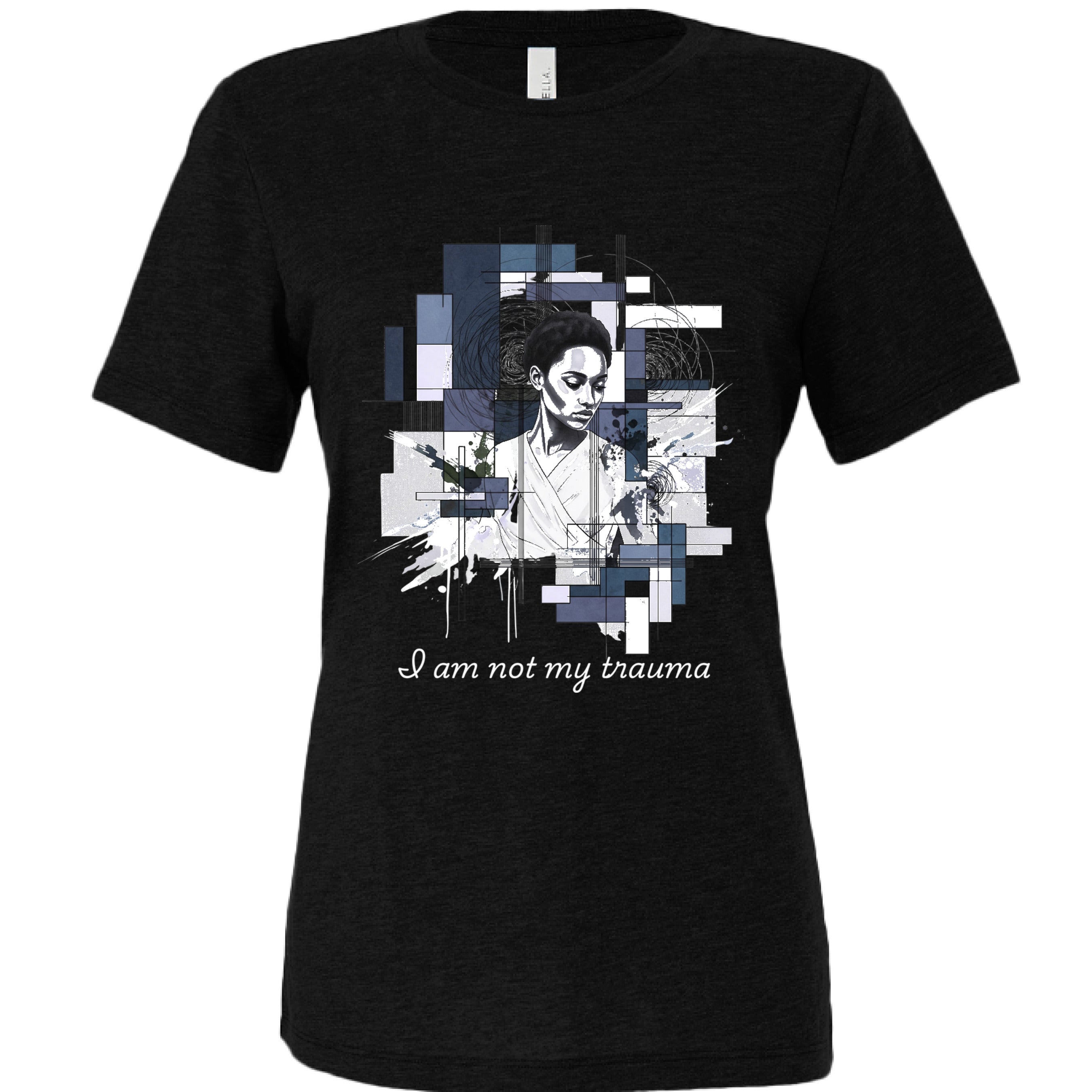 SOLID BLK TRIBLEND - FRONT