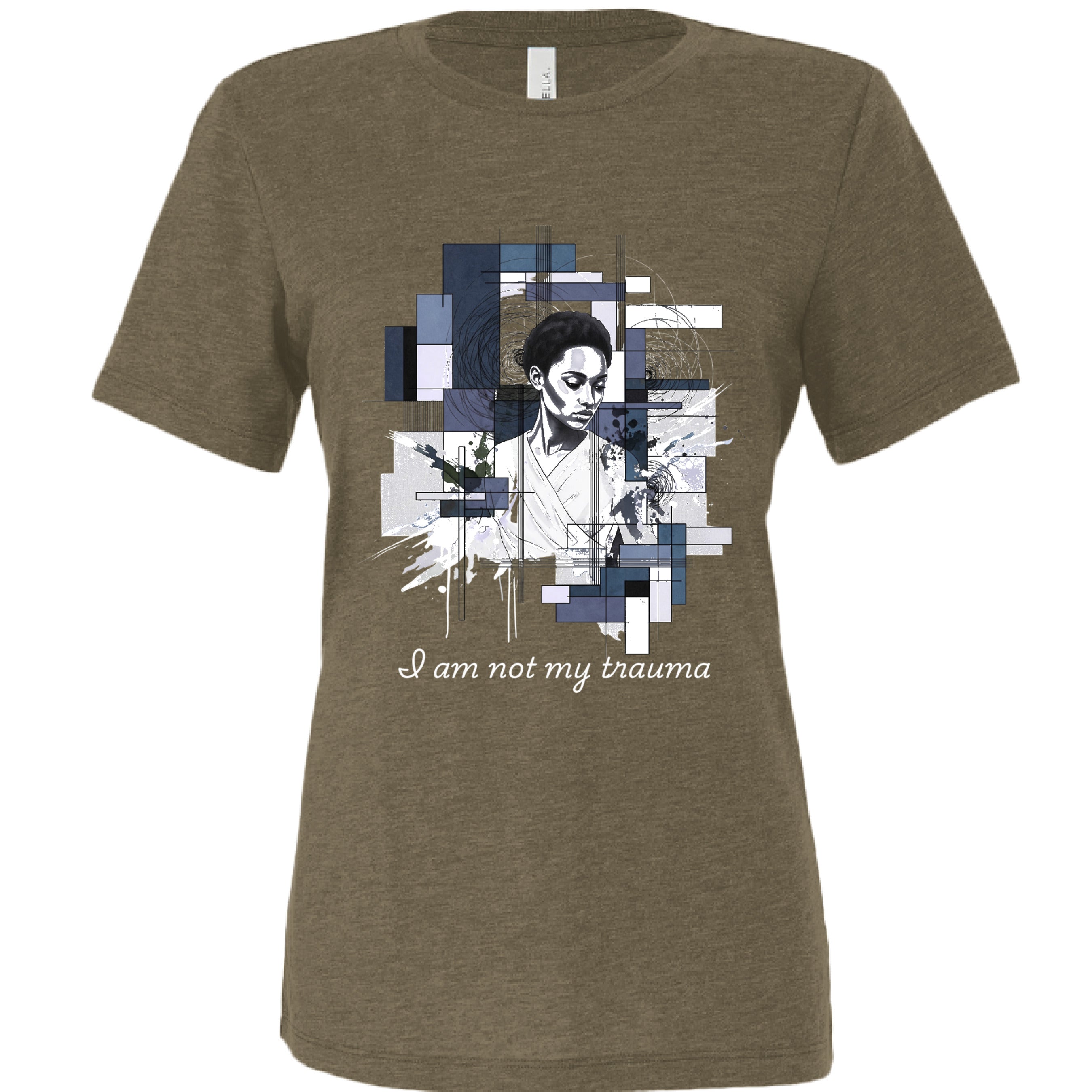 OLIVE TRIBLEND - FRONT